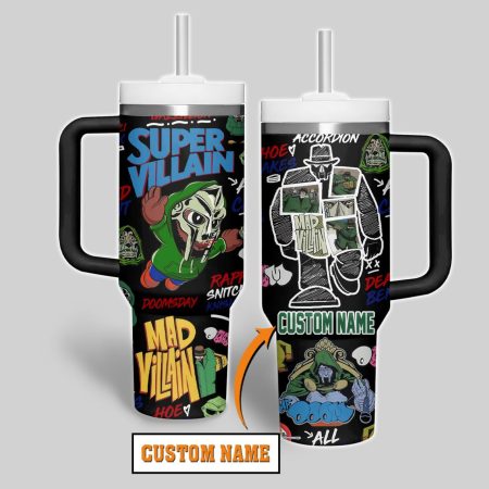 Madvillain Music Custom Stanley Cup 40 oz 30 oz Tumbler With Handle