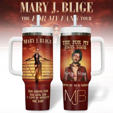 Mary J. Blige Music Custom Stanley Cup 40 oz 30 oz Tumbler With Handle