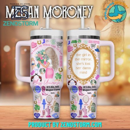 Megan Moroney  Music Custom  Quencher 30oz or 40oz Stainless Steel  Tumbler HG With Handle