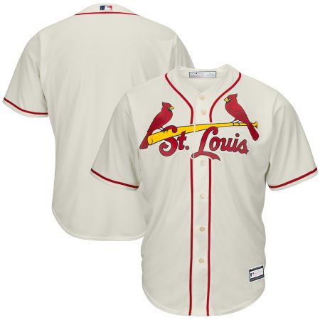 St. Louis Cardinals Big & Tall Replica Team Jersey – Cream –
