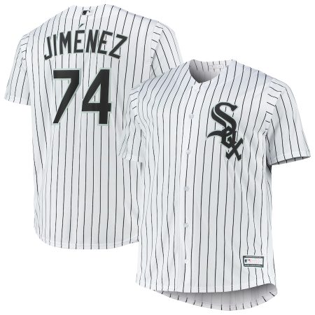 Eloy Jimenez Chicago White Sox Big & Tall Replica Player Jersey – White –