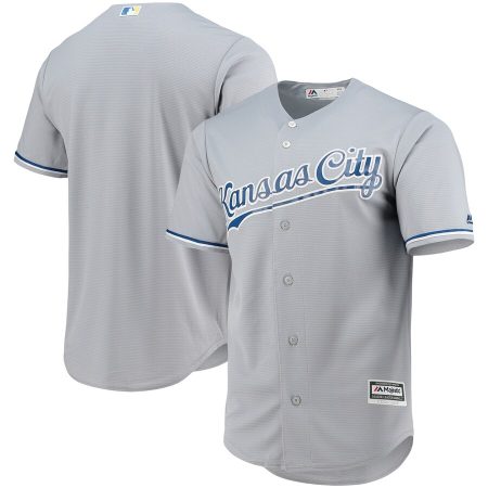 Kansas City Royals Majestic Team Official Jersey – Gray –
