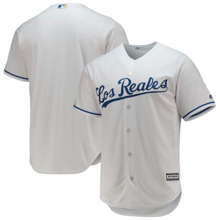 Kansas City Royals Majestic Team Official Jersey – White –