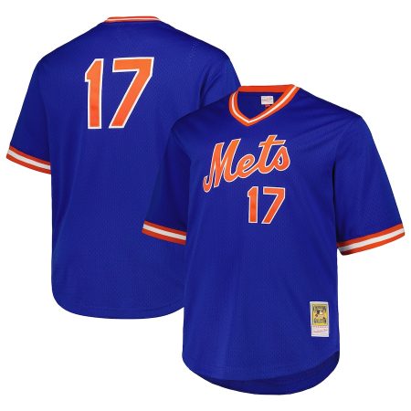 Keith Hernandez New York Mets Mitchell & Ness 1986 Cooperstown Collection Mesh Pullover Jersey – Royal –