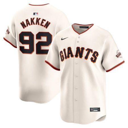 Alyssa Nakken San Francisco Giants Nike Home Limited Player Jersey – Cream –