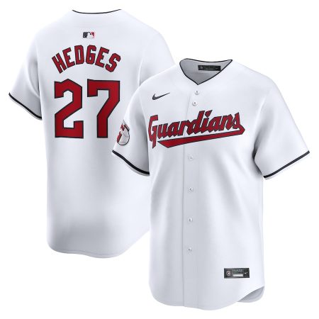 Austin Hedges Cleveland Guardians Nike Home Limited Player Jersey – White –