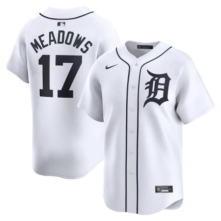 Austin Meadows Detroit Tigers Nike Home Limited Player Jersey – White –