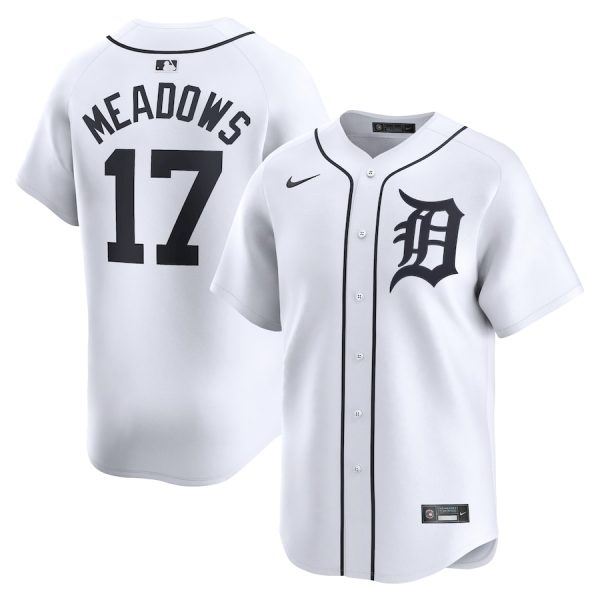 Austin Meadows Detroit Tigers Nike Home Limited Player Jersey – White –