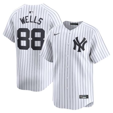 Austin Wells New York Yankees Nike Home Limited Player Jersey – White –