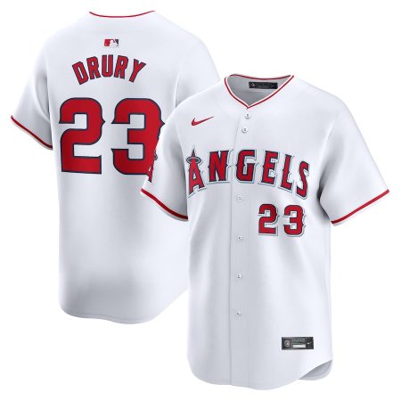 Brandon Drury Los Angeles Angels Nike Home Limited Player Jersey – White –