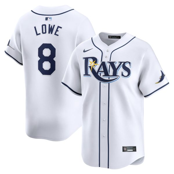 Brandon Lowe Tampa Bay Rays Nike Home Limited Player Jersey – White –