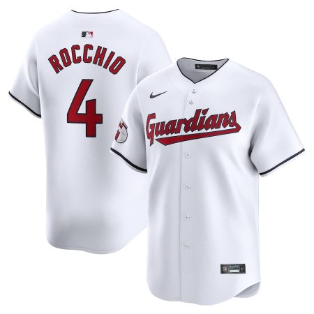 Brayan Rocchio Cleveland Guardians Nike Home Limited Player Jersey – White –