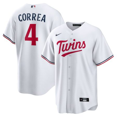 Carlos Correa Minnesota Twins Nike Home Replica Player Jersey – White –