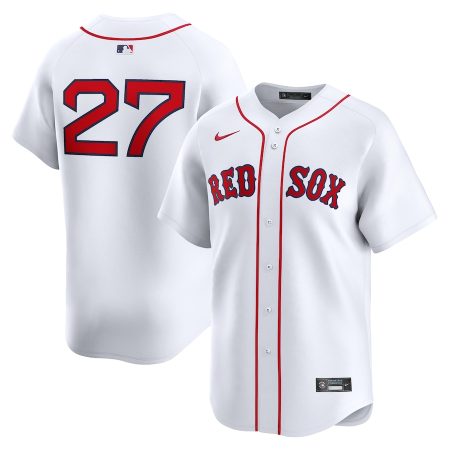 Carlton Fisk Boston Red Sox Nike Home Limited Player Jersey – White –