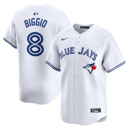 Cavan Biggio Toronto Blue Jays Nike Home Limited Player Jersey – White –