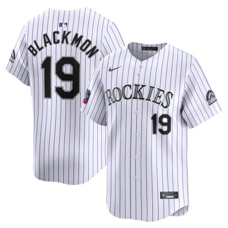 Charlie Blackmon Colorado Rockies Nike 2024 MLB World Tour Mexico City Series Home Limited Player Jersey – White –