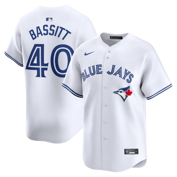 Chris Bassitt Toronto Blue Jays Nike Home Limited Player Jersey – White –