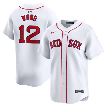 Connor Wong Boston Red Sox Nike Home Limited Player Jersey – White –