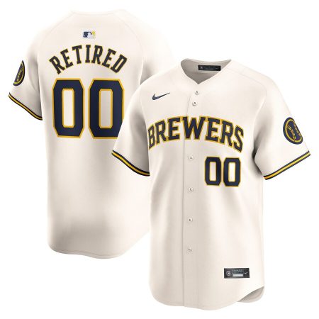 Milwaukee Brewers Nike Home Limited Pick-A-Player Retired Roster Jersey – Cream –