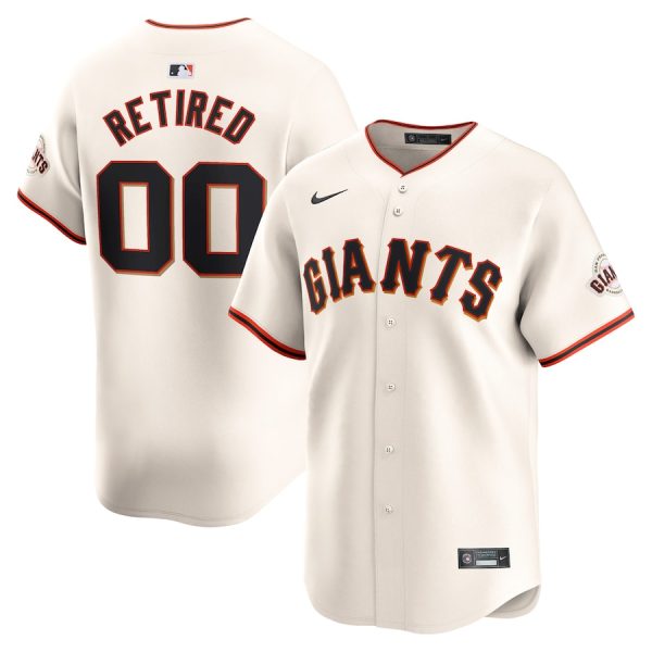 San Francisco Giants Nike Home Limited Pick-A-Player Retired Roster Jersey – Cream –