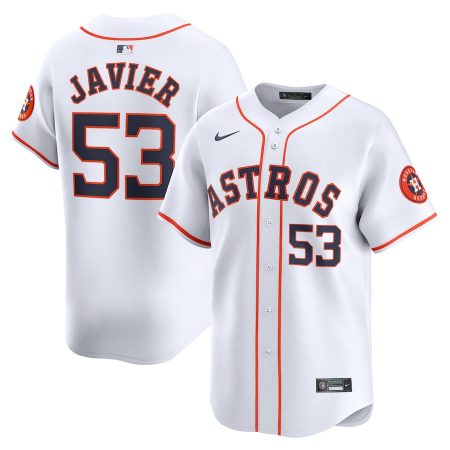 Cristian Javier Houston Astros Nike Home Limited Player Jersey – White –