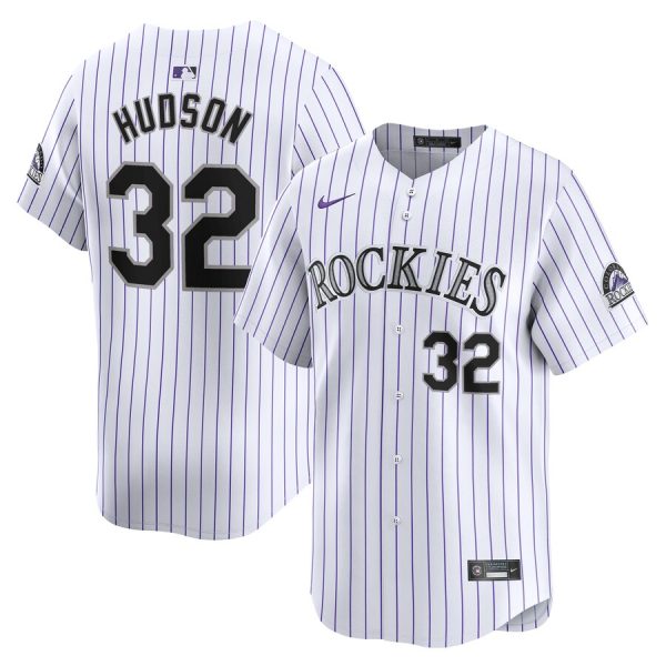 Dakota Hudson Colorado Rockies Nike Home Limited Player Jersey – White –