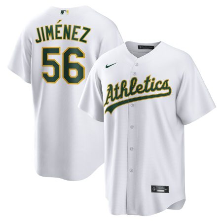 Dany Jiménez Oakland Athletics Nike Home  Replica Player Jersey – White –