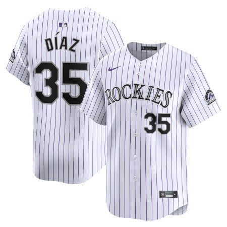 Elias Diaz Colorado Rockies Nike Home Limited Player Jersey – White –