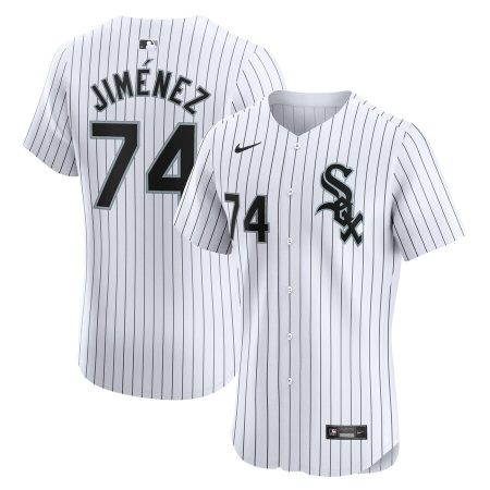 Eloy Jimenez Chicago White Sox Nike Home Elite Player Jersey – White –
