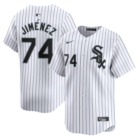 Eloy Jimenez Chicago White Sox Nike Home Limited Player Jersey – White –