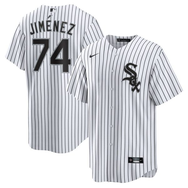 Eloy Jimenez Chicago White Sox Nike Home Replica Player Name Jersey – White –