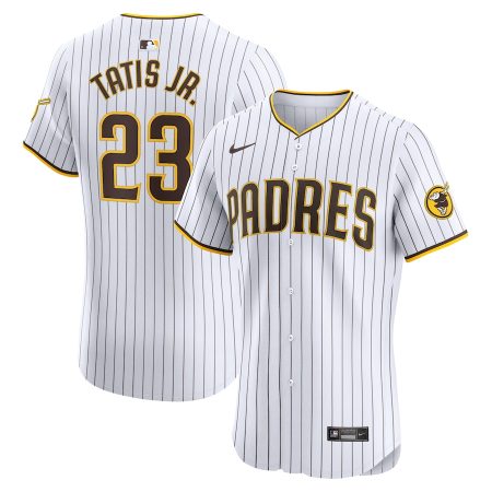 Fernando Tatis Jr. San Diego Padres Nike Home Elite Jersey – White –