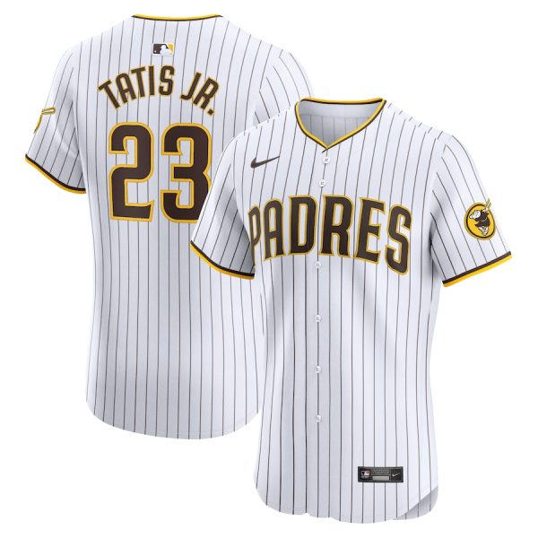 Fernando Tatis Jr. San Diego Padres Nike Home Elite Jersey – White –