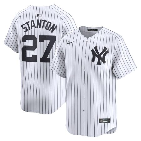 Giancarlo Stanton New York Yankees Nike Home Limited Player Jersey – White –