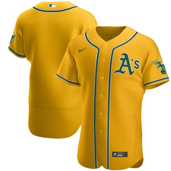 Oakland Athletics Nike Official Team Jersey – Gold –