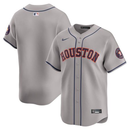 Houston Astros Nike Away Limited Jersey – Gray –