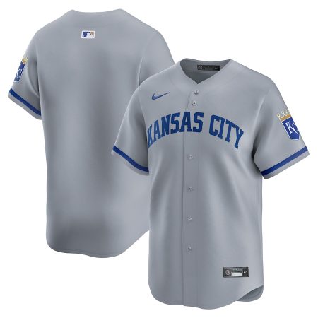 Kansas City Royals Nike Away Limited Jersey – Gray –