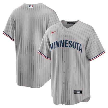 Minnesota Twins Nike Road Replica Team Jersey – Gray –