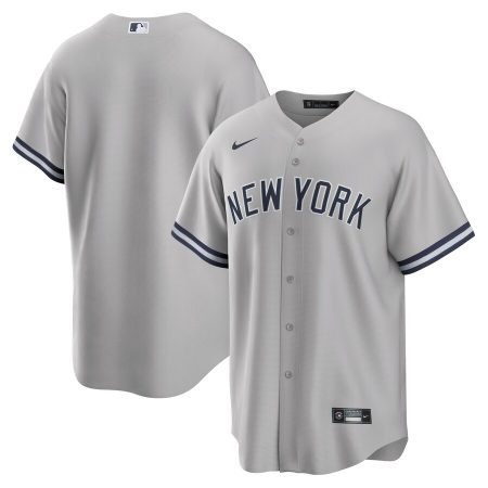 New York Yankees Nike Big & Tall Road Replica Team Jersey – Gray –