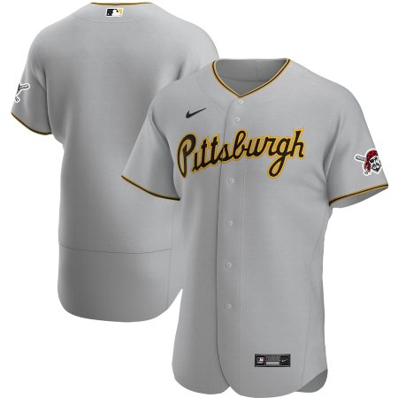 Pittsburgh Pirates Nike Road Team Jersey – Gray –