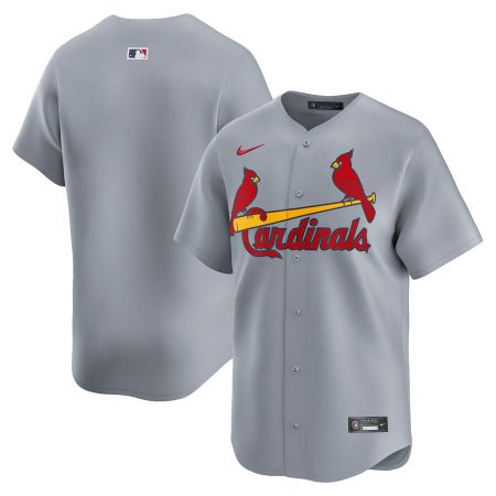 St. Louis Cardinals Nike Away Limited Jersey – Gray –