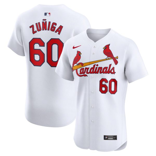 Guillermo Zuñiga St. Louis Cardinals Nike Home Elite Player Jersey – White –