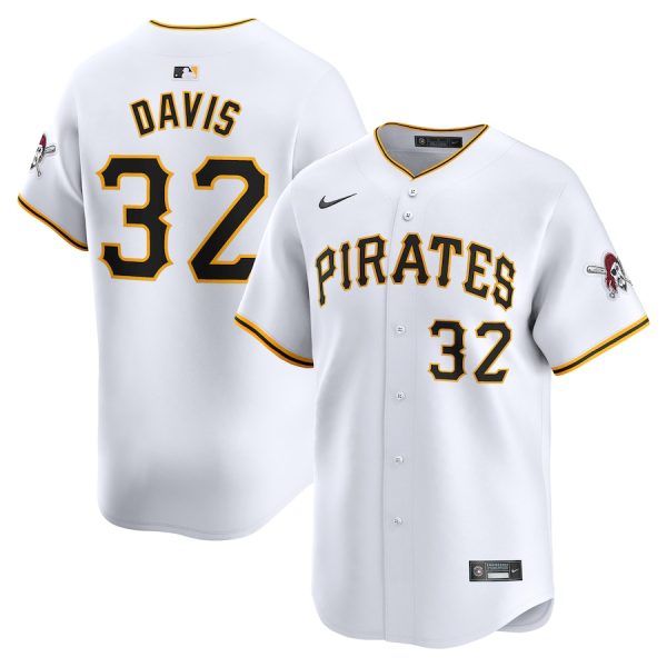 Henry Davis Pittsburgh Pirates Nike Home Limited Player Jersey – White –