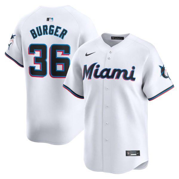mens-nike-jake-burger-white-miami-marlins-home-limited-player-jersey_ss5_p-201177390-u-ttc0mipt32ysot2qkvww-v-knexcqbchanaxv3em3vz.jpg Jake Burger Miami Marlins Nike Home Limited Player Jersey – White –