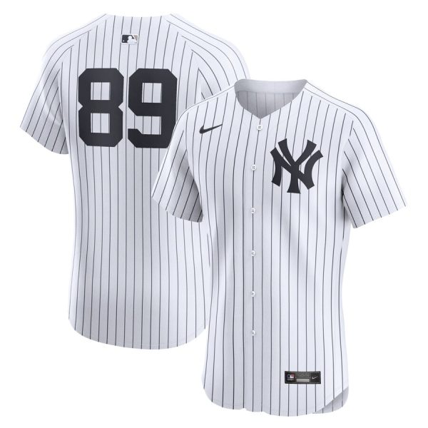 Jasson Dominguez New York Yankees Nike Home Elite Player Jersey – White –