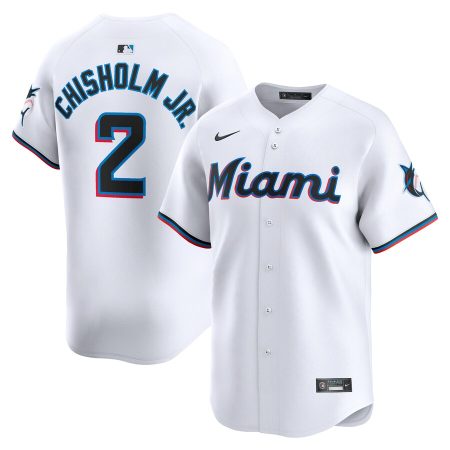 Jazz Chisholm Jr. Miami Marlins Nike Home Limited Player Jersey – White –
