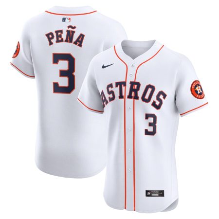 Jeremy Peña Houston Astros Nike Home Elite Player Jersey – White –
