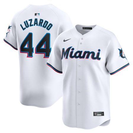 Jesus Luzardo Miami Marlins Nike Home Limited Player Jersey – White –