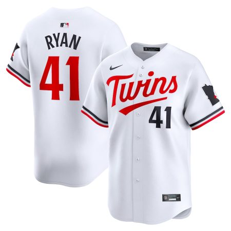 Joe Ryan Minnesota Twins Nike Home Limited Player Jersey – White –