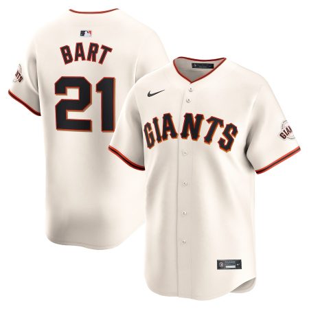 Joey Bart San Francisco Giants Nike Home Limited Player Jersey – Cream –